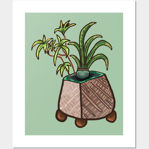 Planter Wall Art by Dialon25